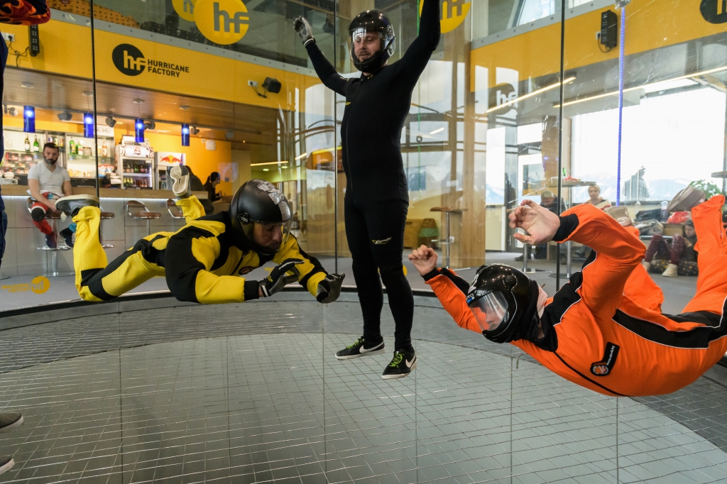 WIND TUNNEL CAMP OR HOW WE TRAIN FOR SKYDIVING INDOORS